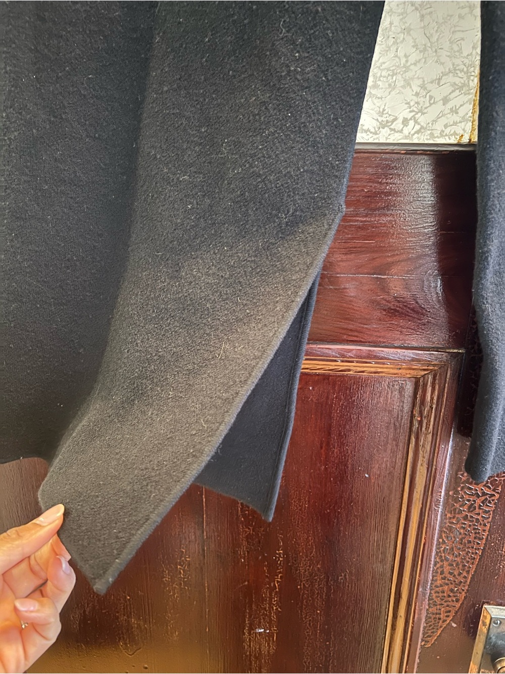 Toteme Black Scoop Neck Long Sleeve Sweater - Picture 3 of 4